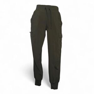 Women's army green Cargo Jogger Pants